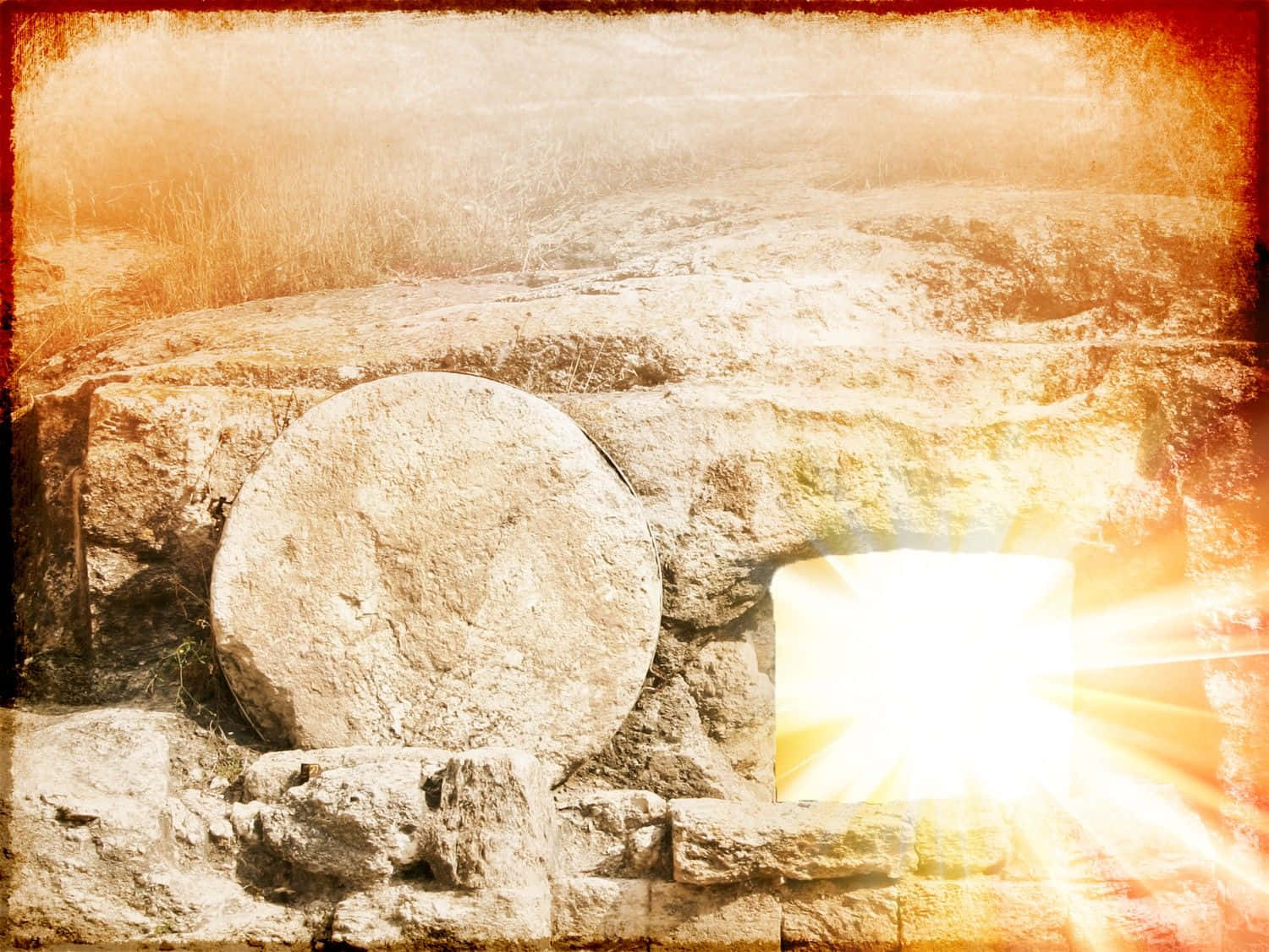 The Empty Tomb - A Symbol Of Resurrection Background