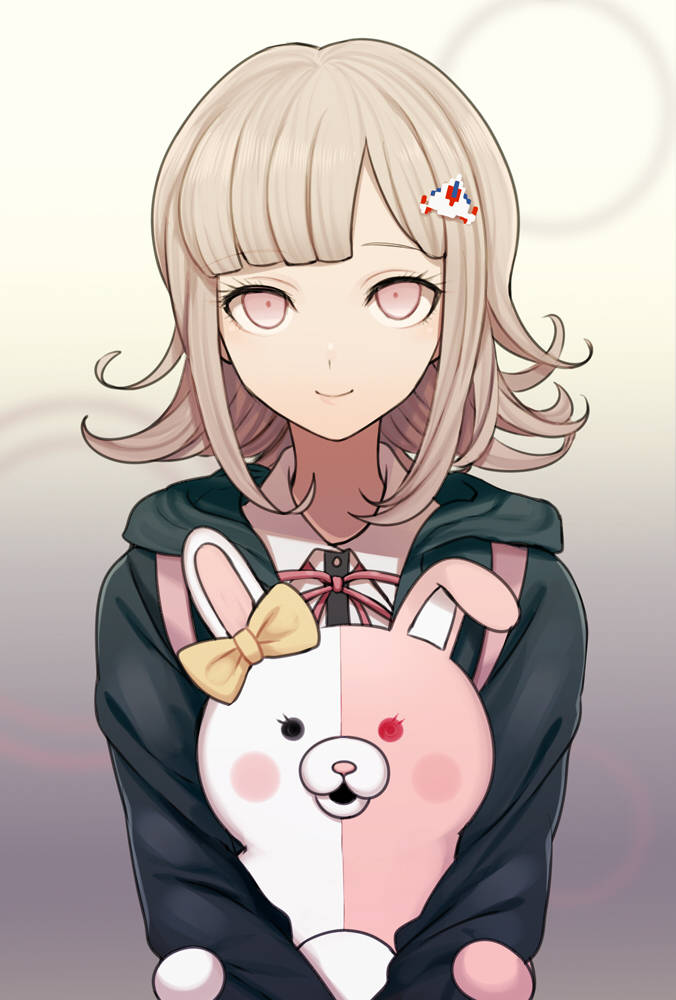 The Enchanting Chiaki Nanami In A Serene Stance Background