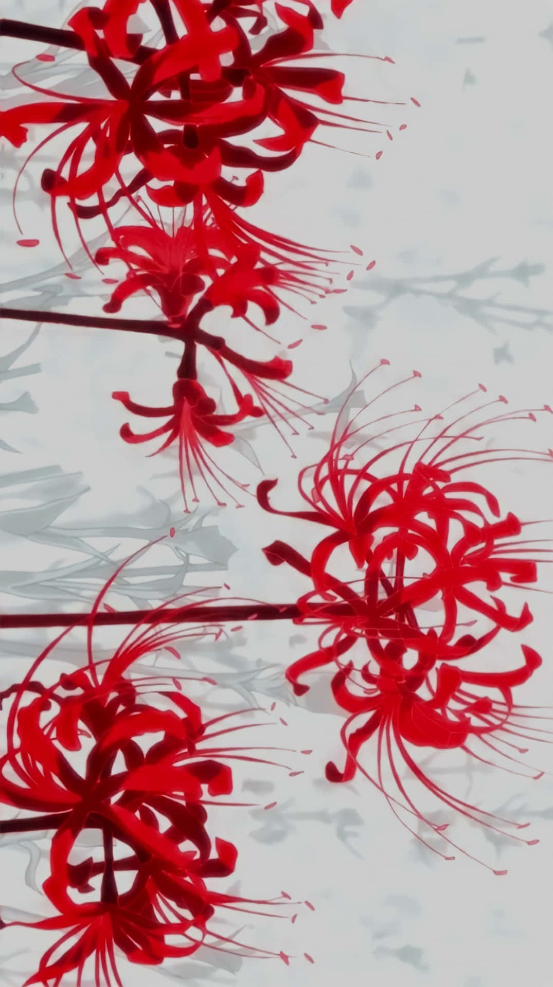 The Enchanting Landscape Of Tokyo Ghoul Flower Background