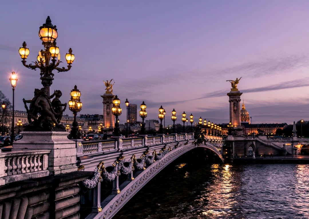 The Enchanting Sights Of Paris Background