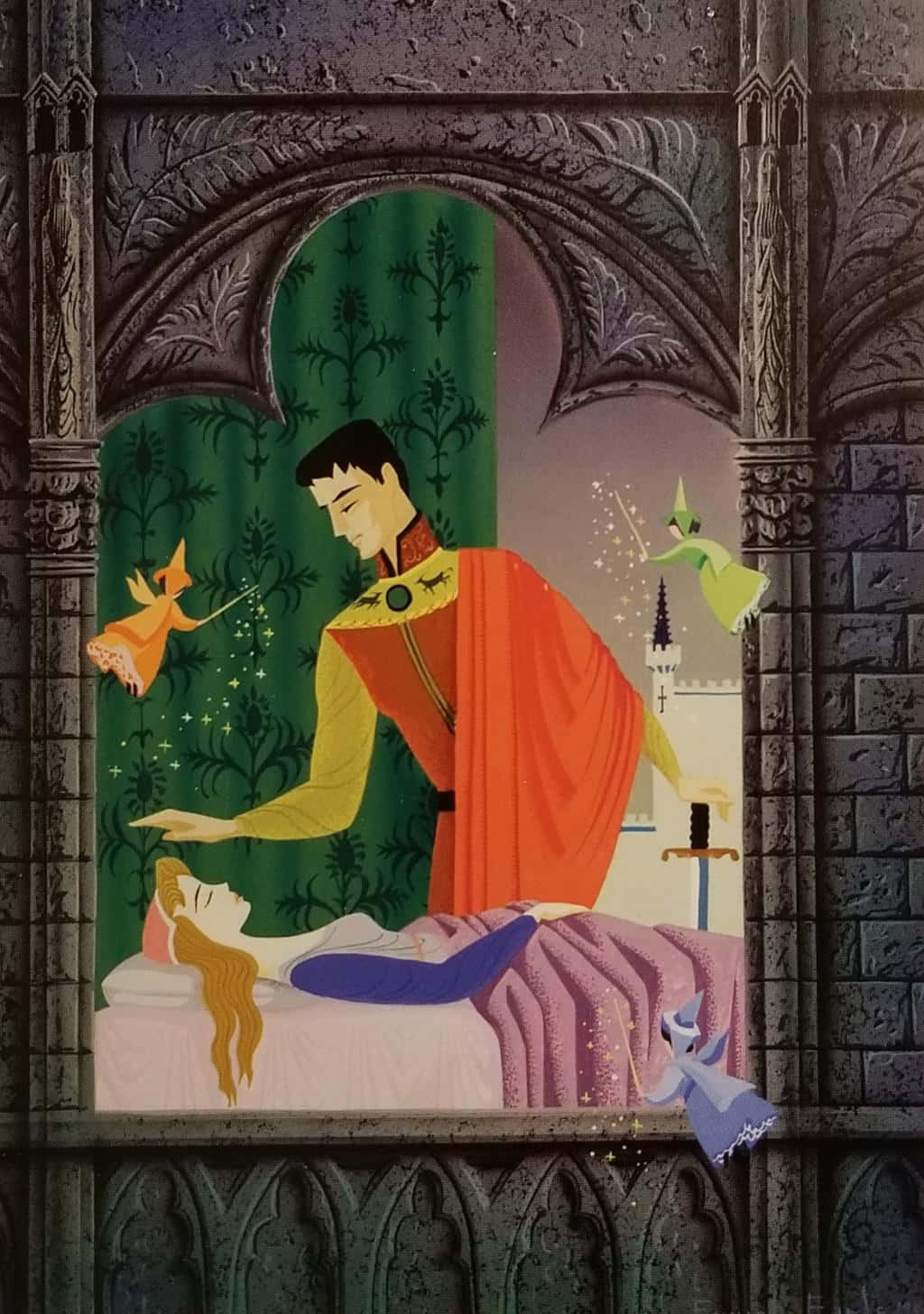 The Enchanting World Of Sleeping Beauty Background