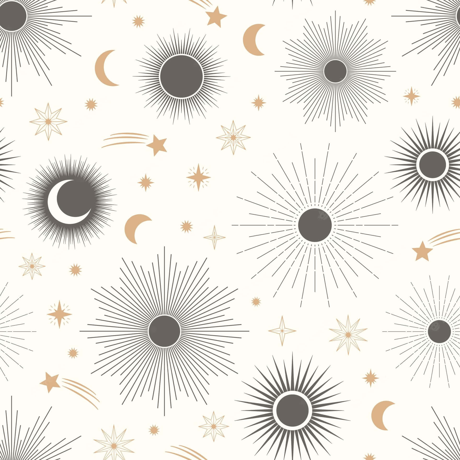 The Enchantment Of The Magic Moon Background