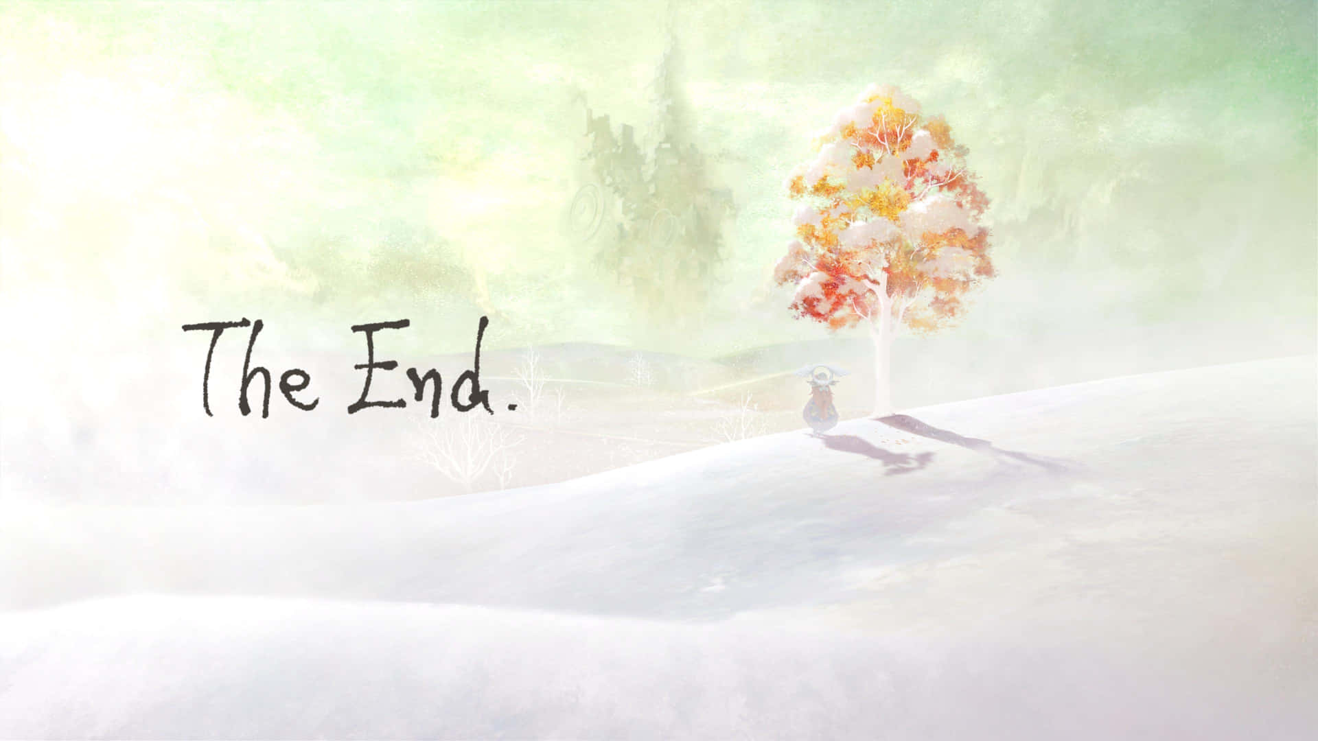 The End - Wallpaper Background