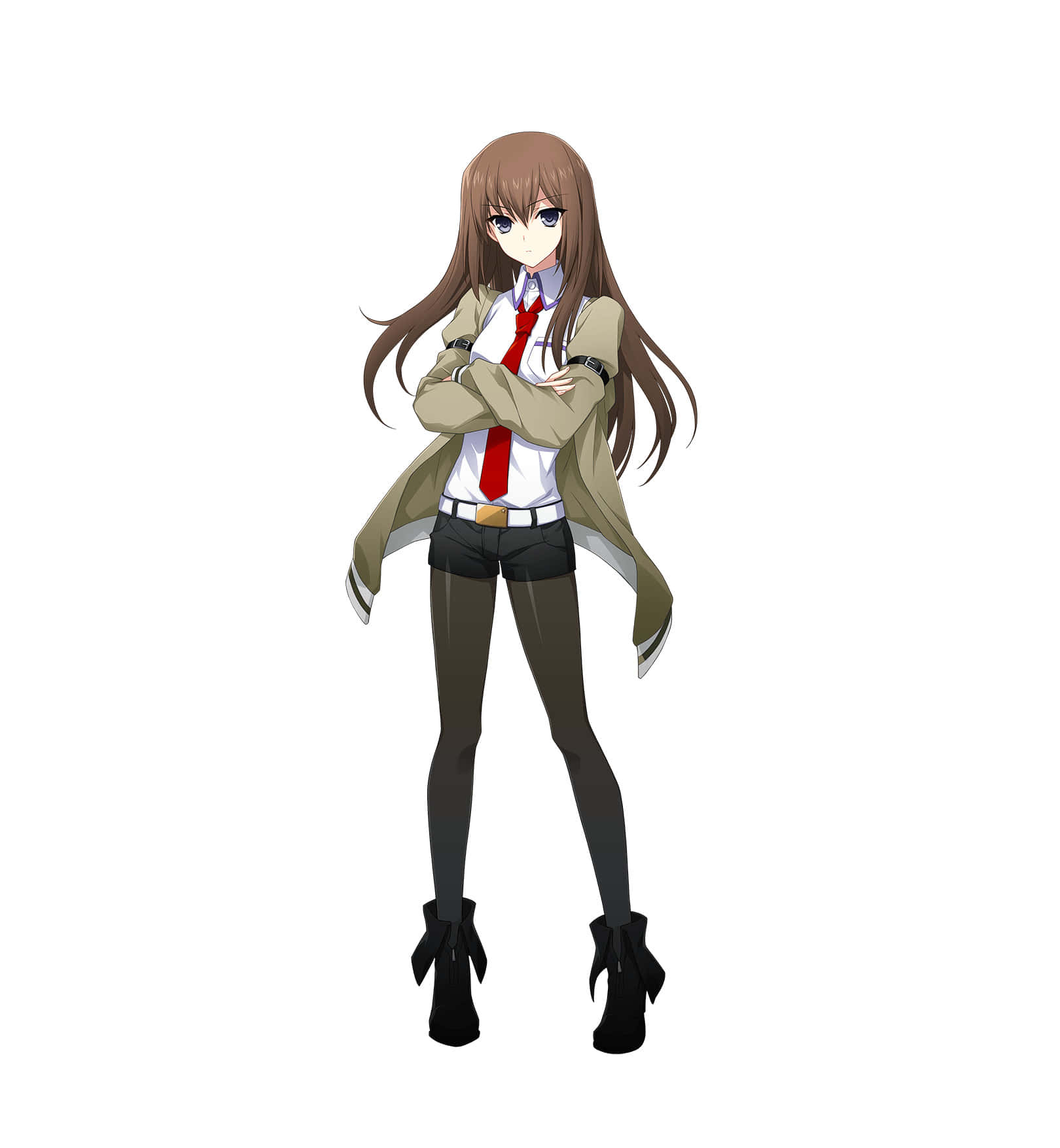 The Enigmatic Kurisu Makise From Steins;gate Background