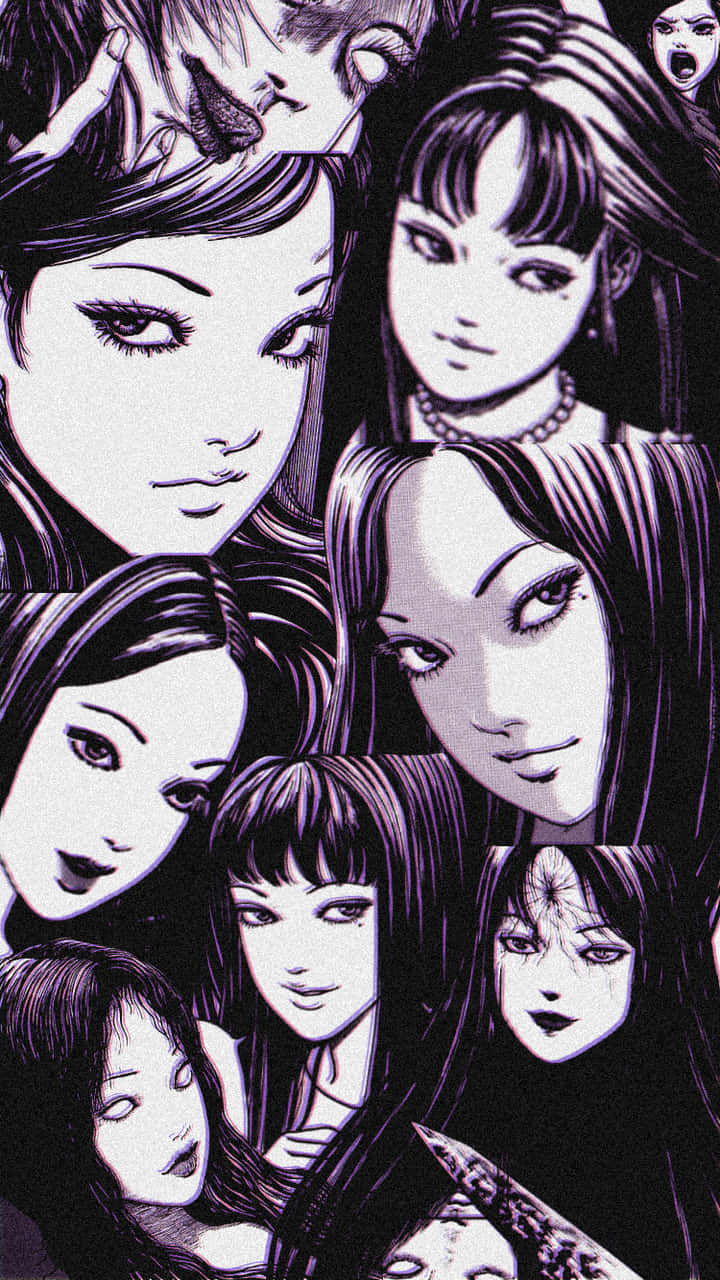 The Enigmatic Tomie As She Heads To An Unknown Destination Background