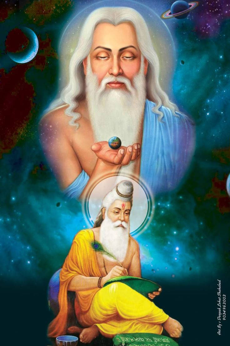 The Enlightened Valmiki - Merging Divinity With The Universe