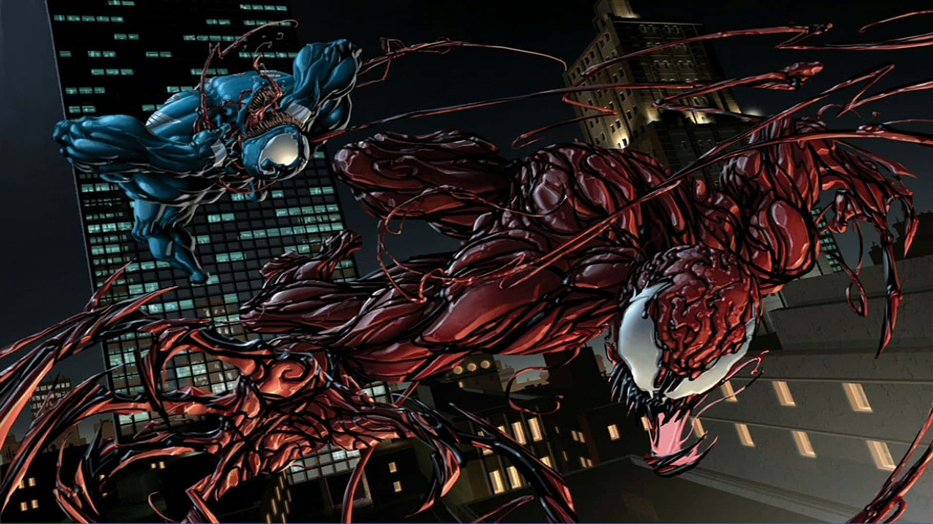 The Epic Battle Between Venom And Carnage