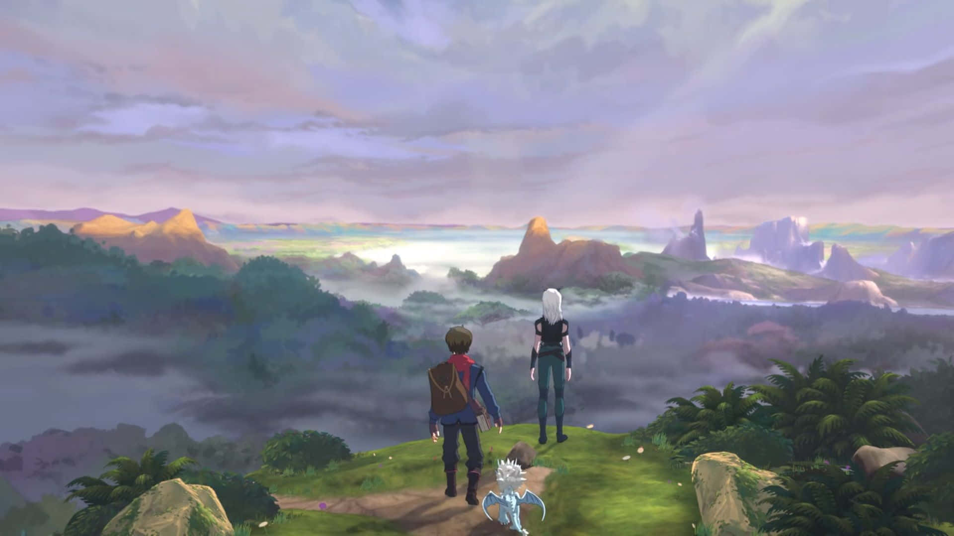 The Epic Fantasy Adventure Of The Dragon Prince Background