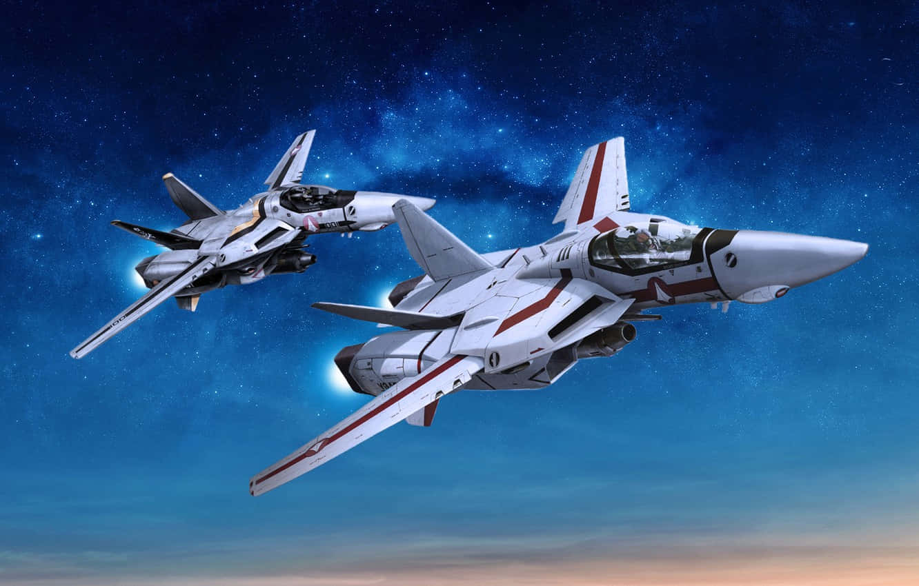 The Epic Journey Of The Macross Background