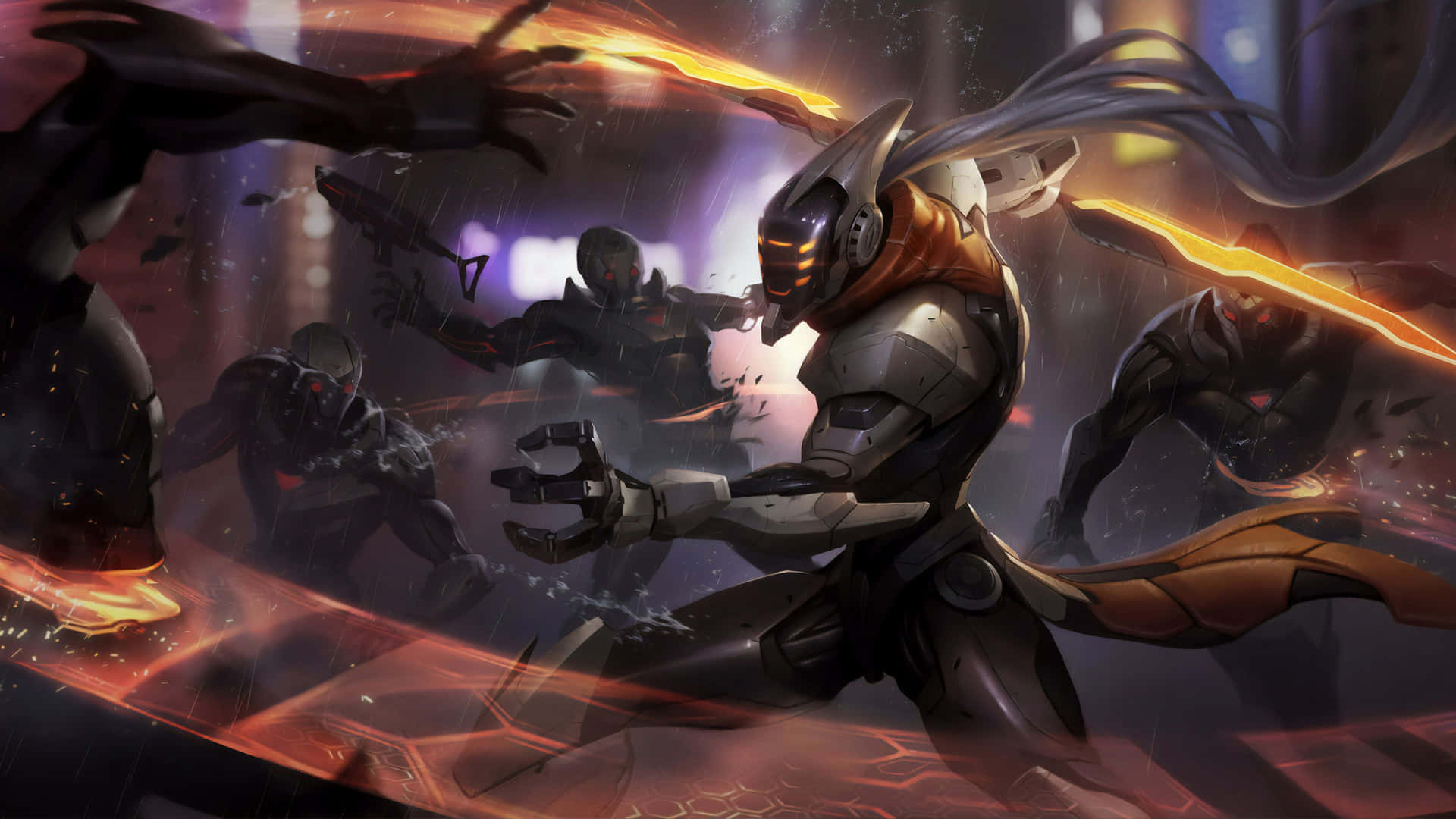 The Epic World Of Tyria Awaits In League Of Legends Hd Background