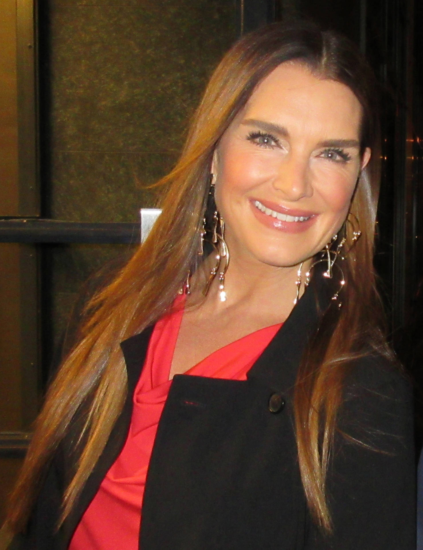 The Ever-radiant Brooke Shields With Her Charming Smile.