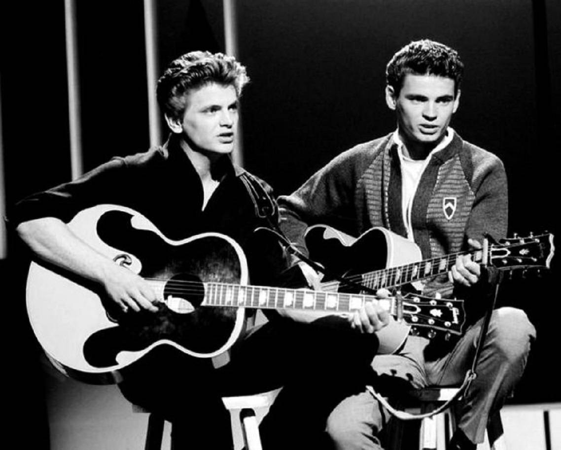 The Everly Brothers In American Bandstand 1960 Background