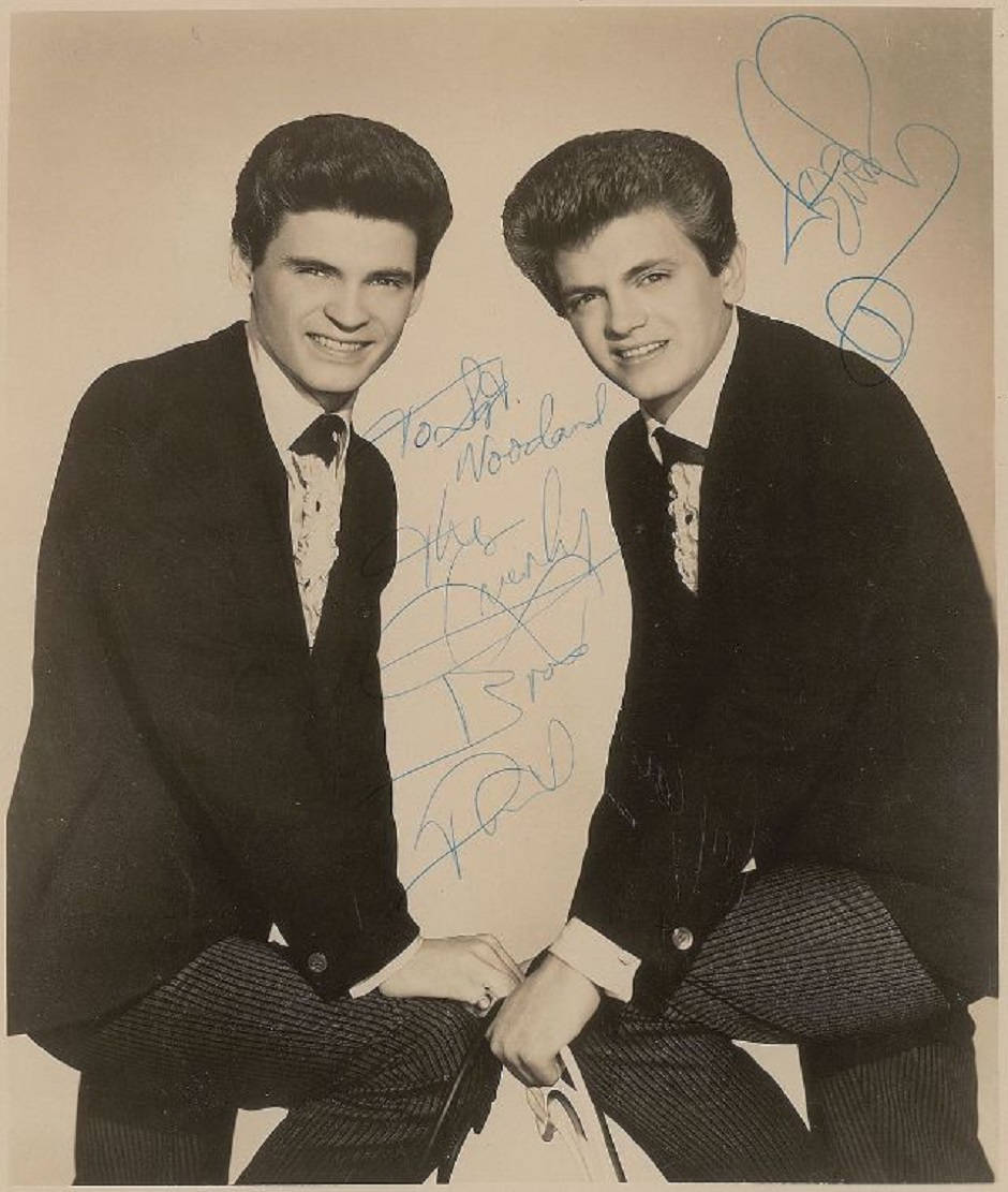 The Everly Brothers Promotional Picture, 1965 Background