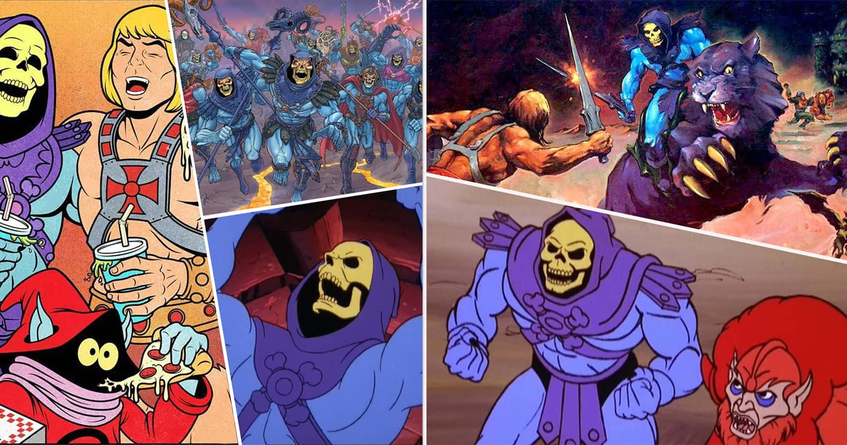 The Evil Villain Skeletor Is Ready To Take Over Background