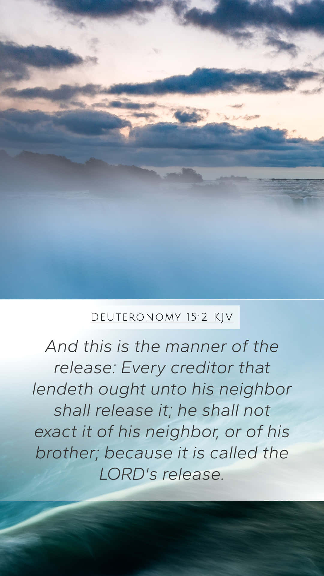The Exact Release Of The Lord Verse