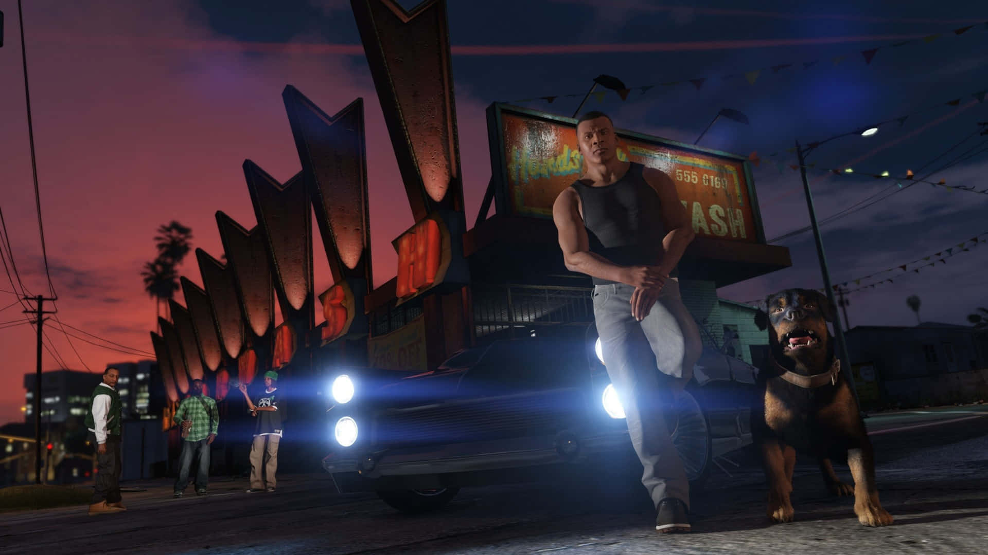 The Exceptional World Of Grand Theft Auto V In Ultra High Definition 4k Background