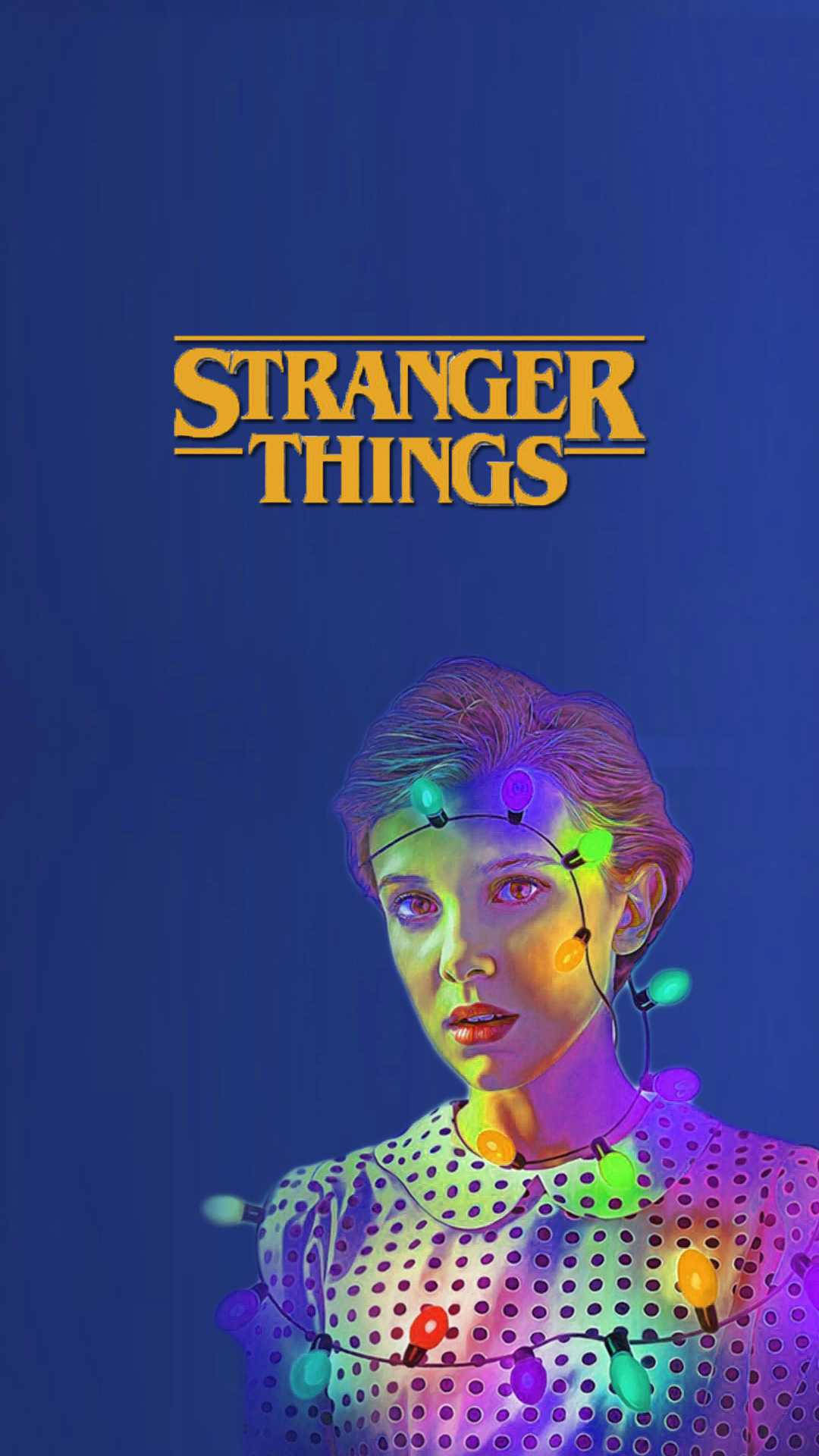 The Excitement Of The Hit Netflix Show, Stranger Things, Now Available On Your Iphone Background