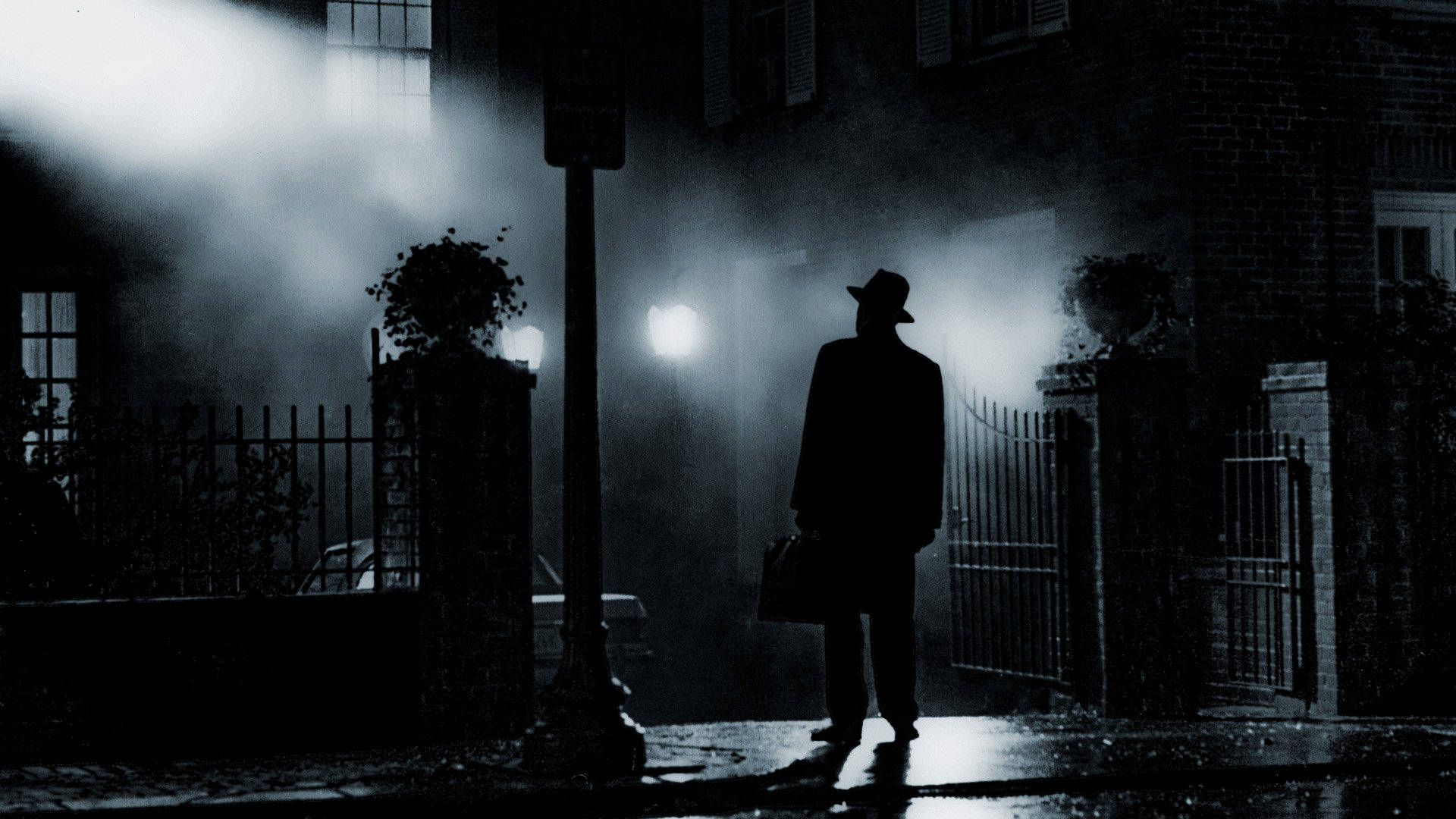 The Exorcist Black And White Background