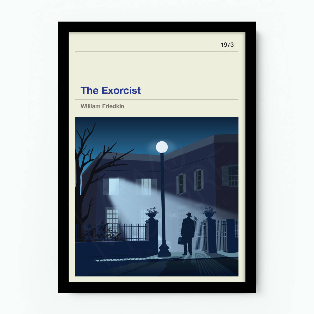 The Exorcist Illustrated Movie Poster