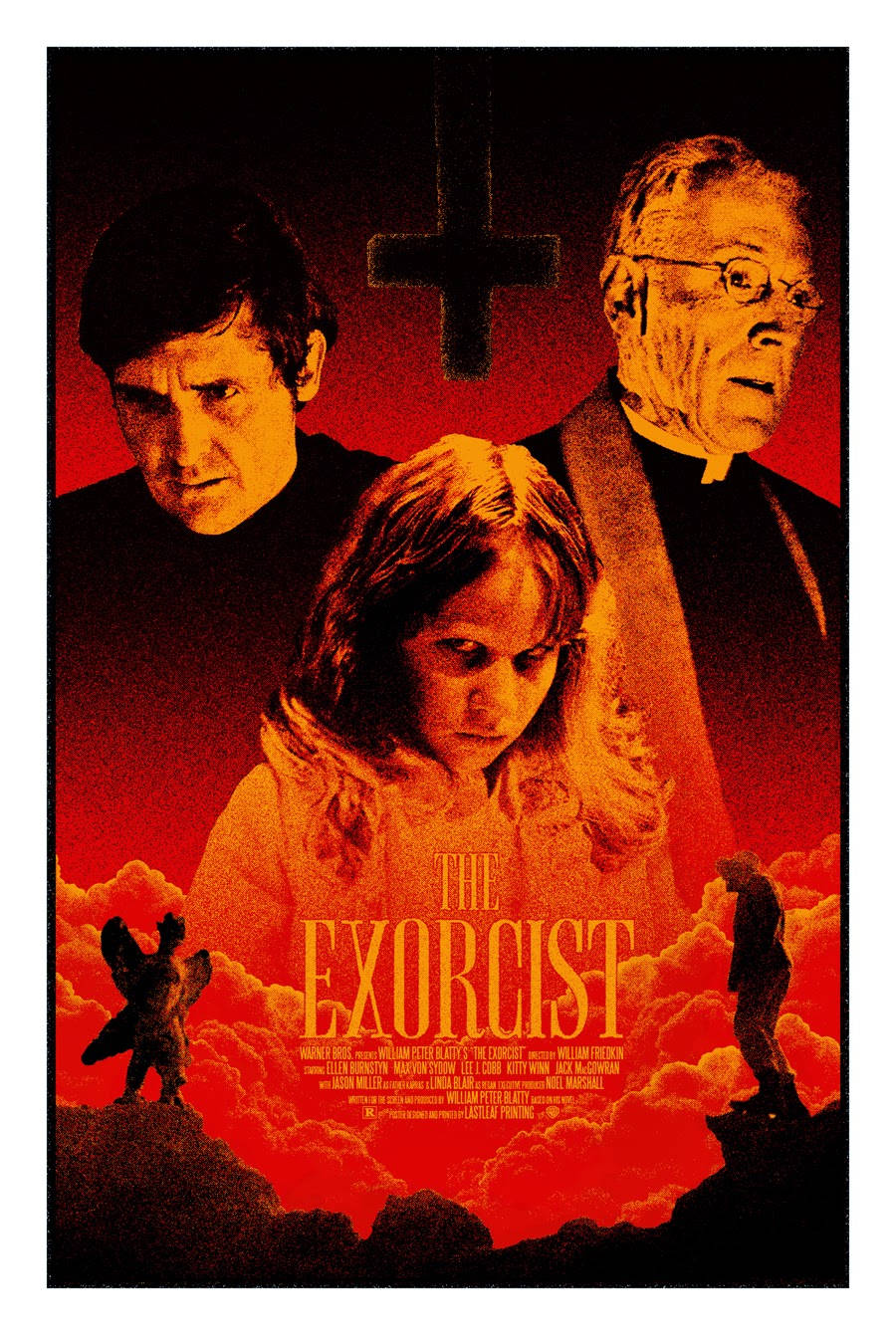 The Exorcist Inverted Cross Background