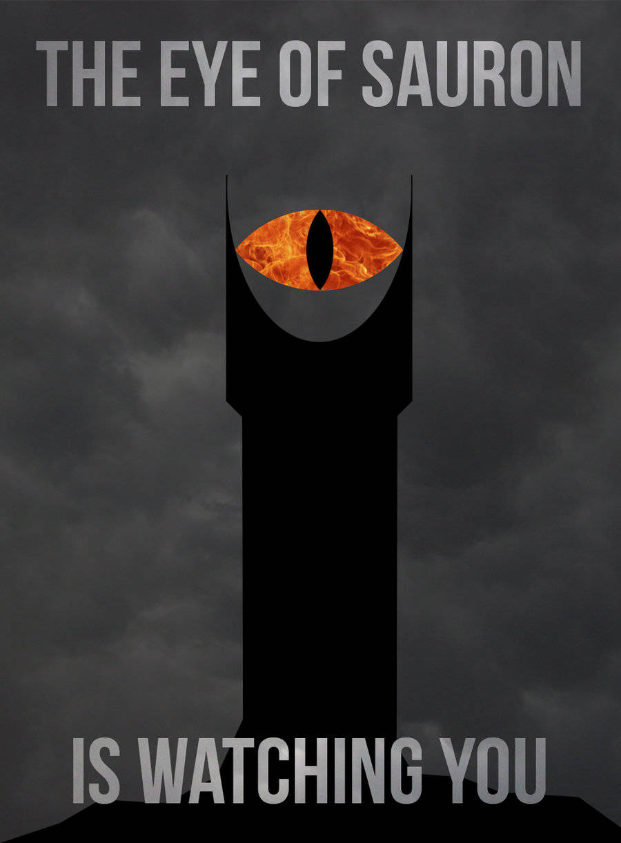 The Eye Of Sauron Is Watching You Background