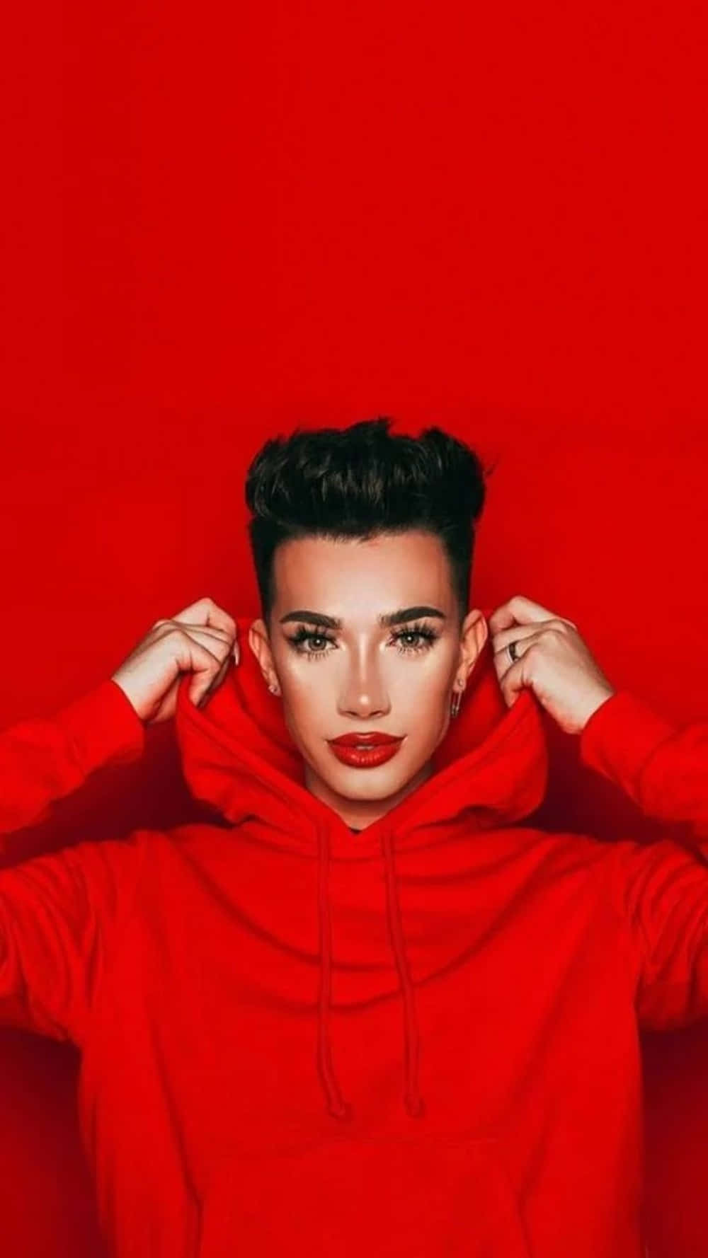 The Fabulous James Charles Poses For The Camera Background