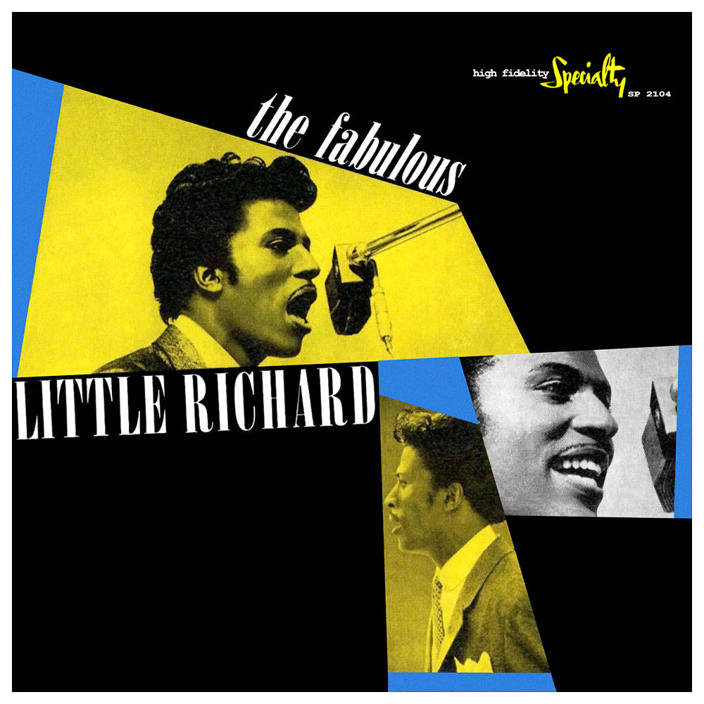 The Fabulous Little Richard 1959 Album Cover Background