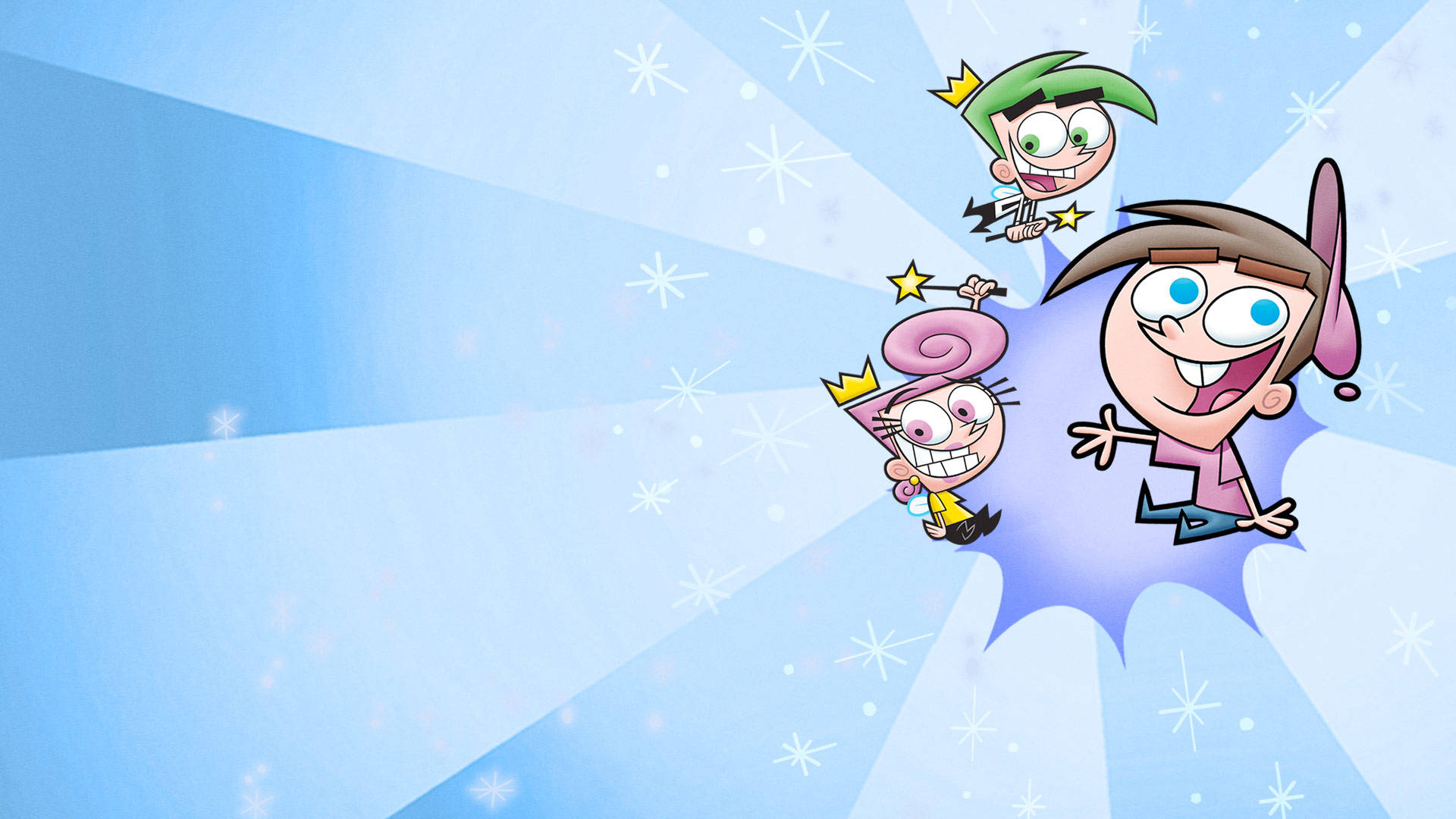 The Fairly Oddparents Blue Background Background