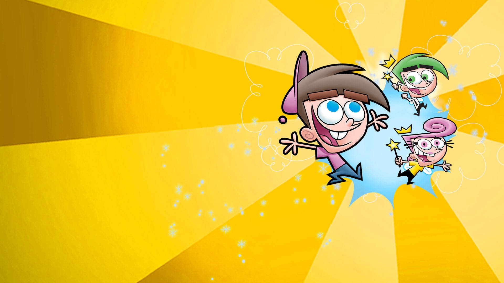 The Fairly Oddparents Yellow Background Background