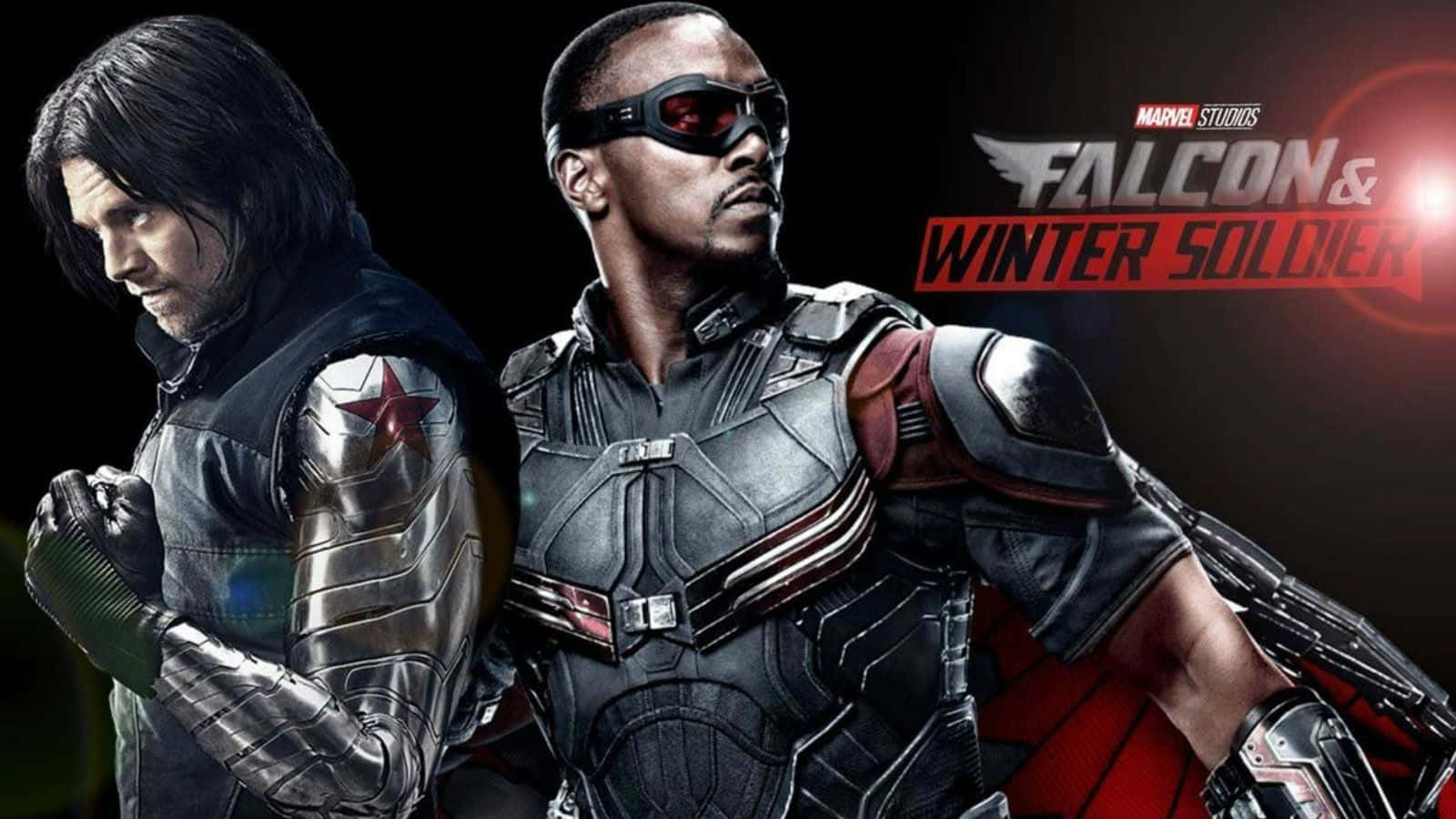 The Falcon And The Winter Soldier Character Poster Background