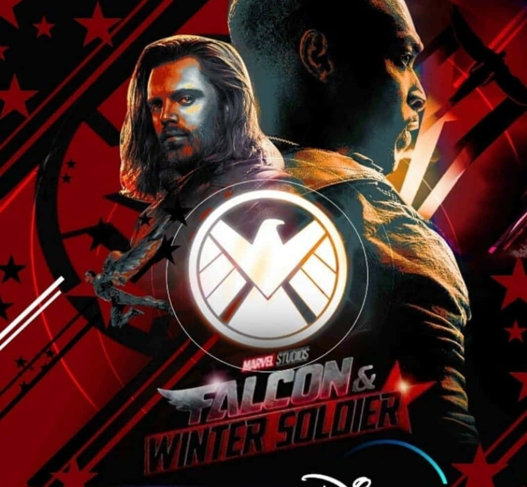 The Falcon And The Winter Soldier Marvel Poster Background