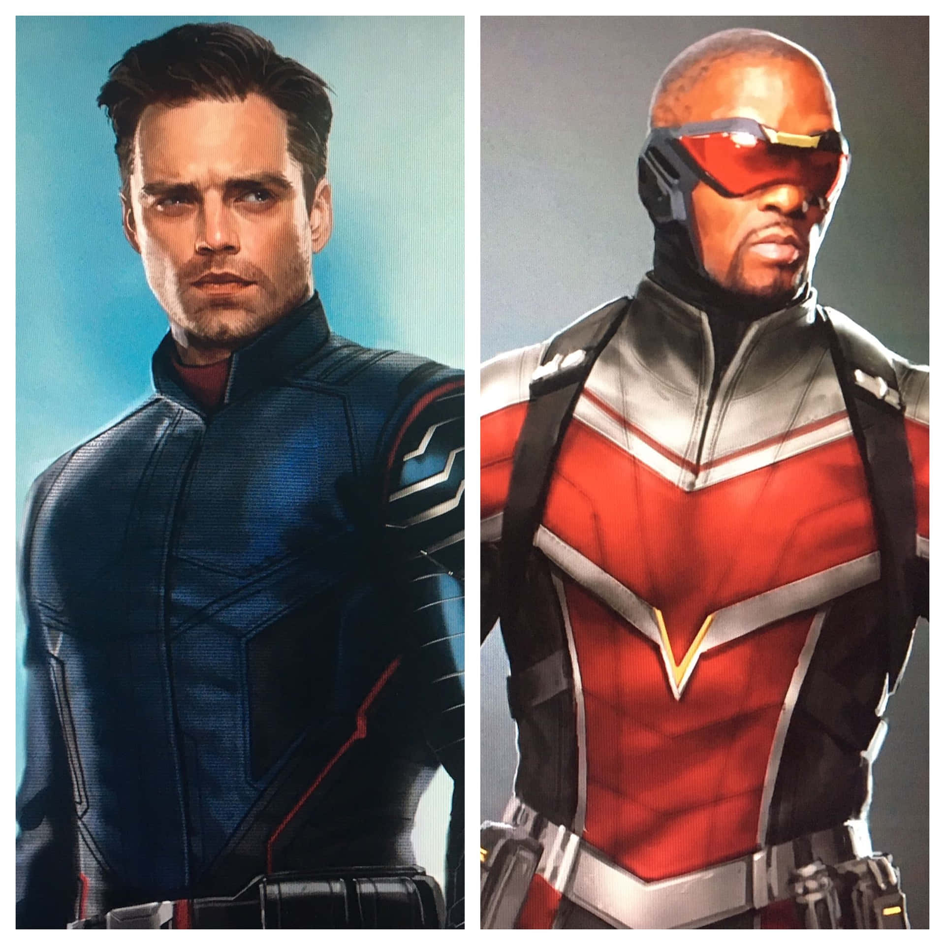 The Falcon And The Winter Soldier Superhero Teammates