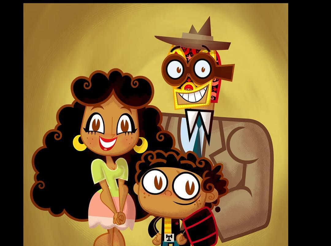The Family Portrait Of Manny Rivera From El Tigre The Adventures