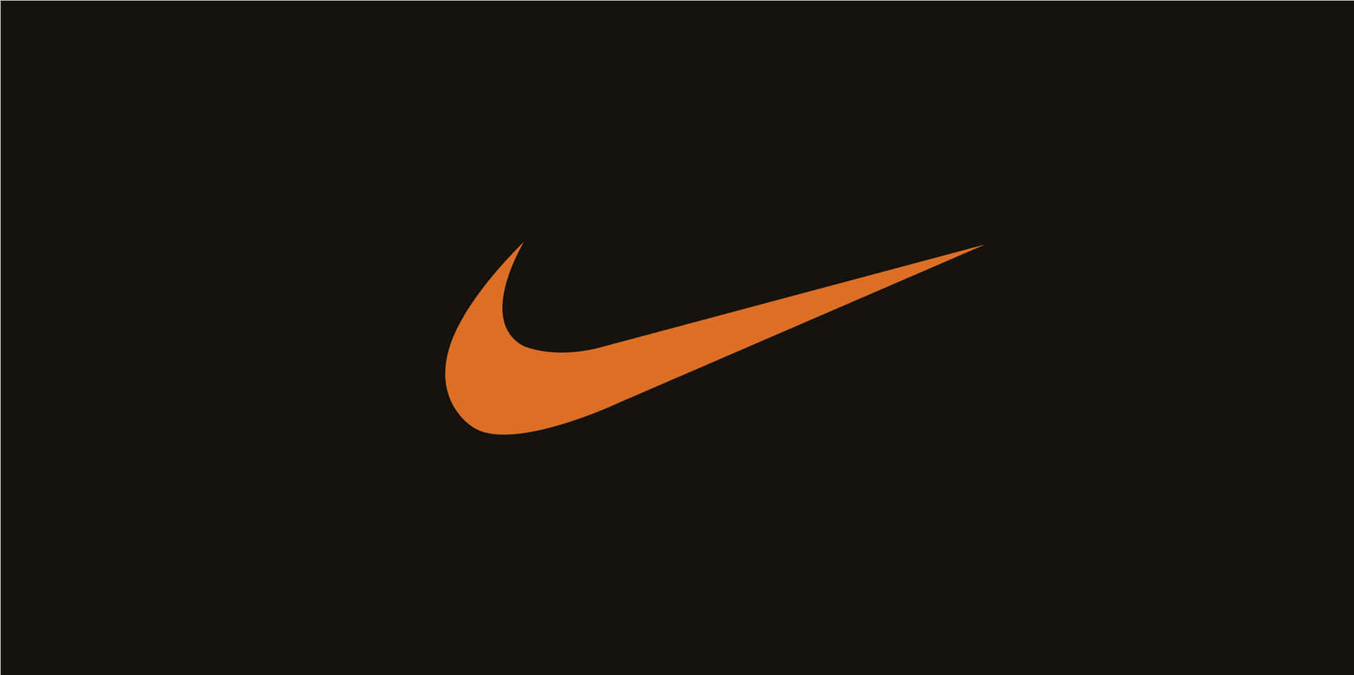 The Famous Blue Nike Logo. Background