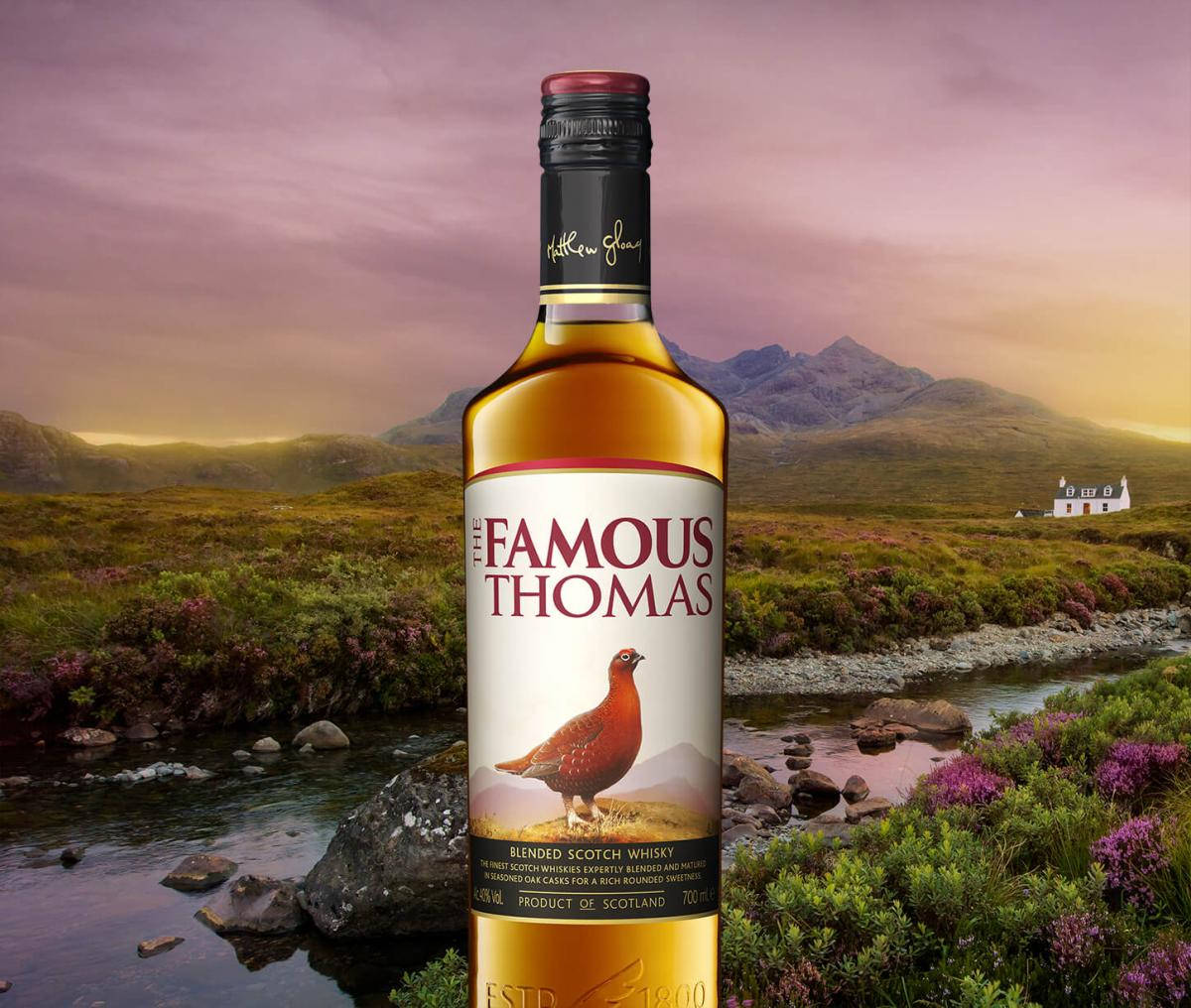 The Famous Grouse Scotland Famous Thomas Background