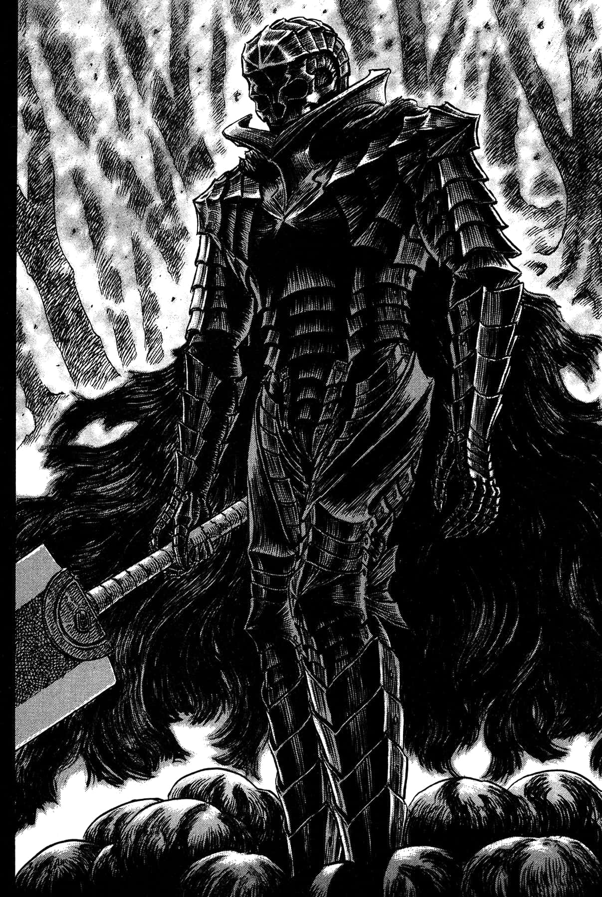 The Fan-favorite Manga, Berserk, Makes For A Captivating Wallpaper. Background