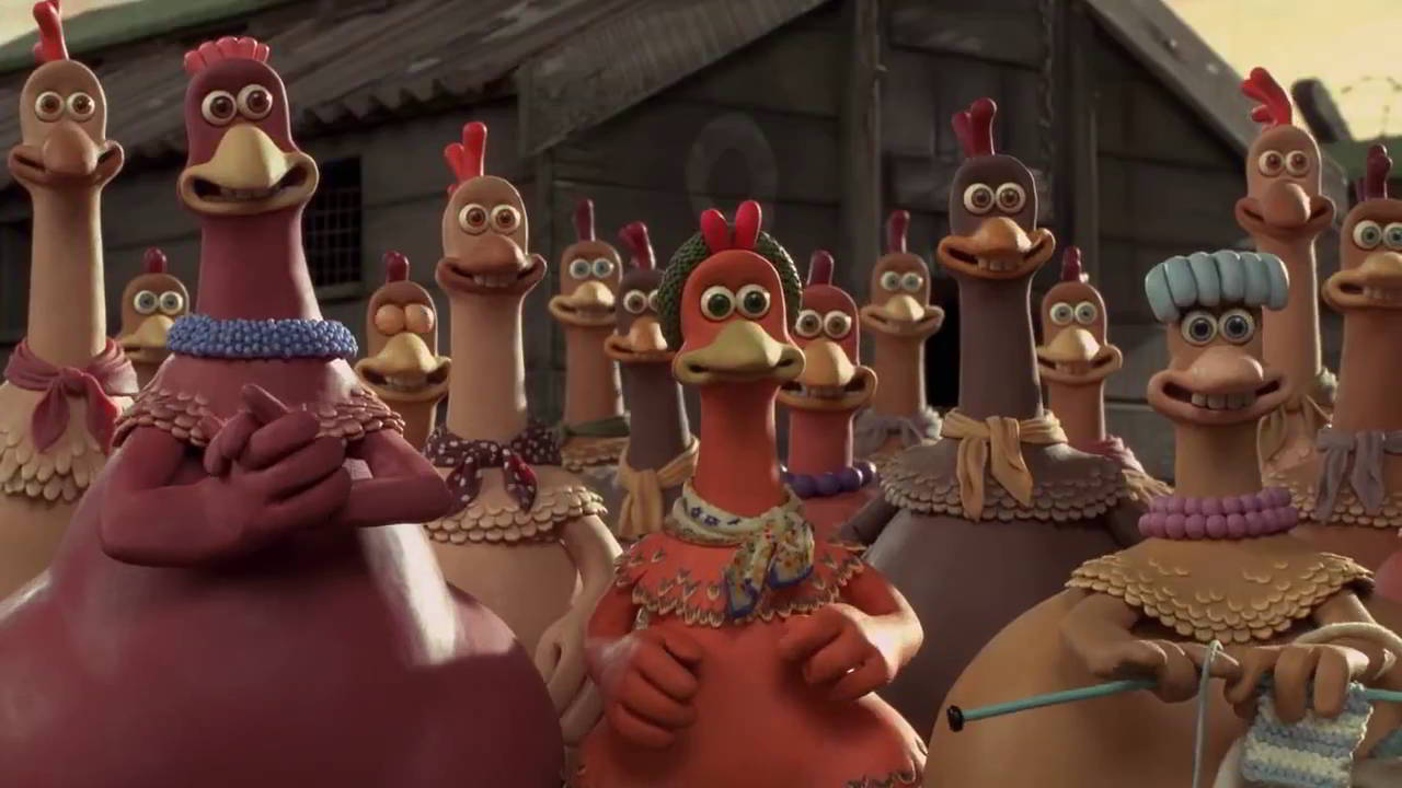 The Farmhouse At The Chicken Run Movie Background