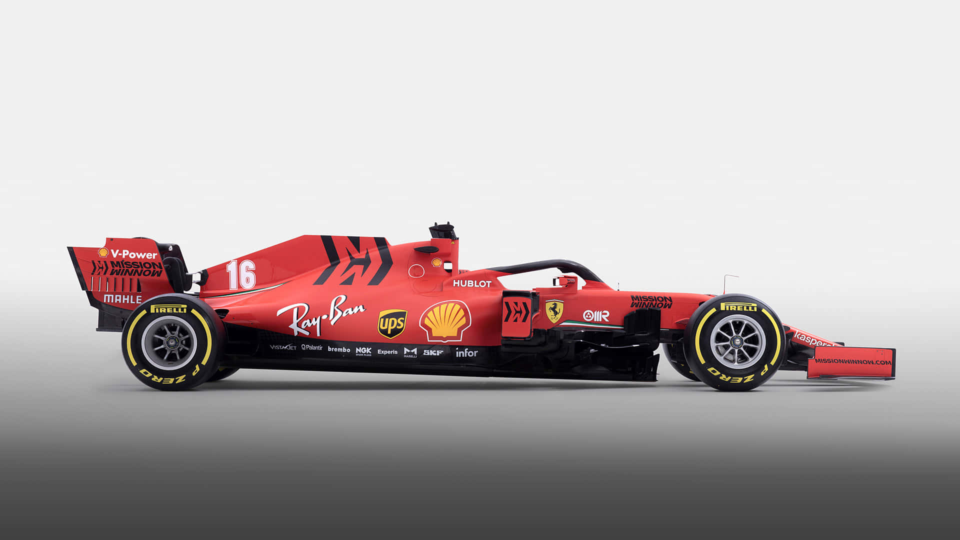 The Fastest Wheels On The Track – Ferrari F1 Background