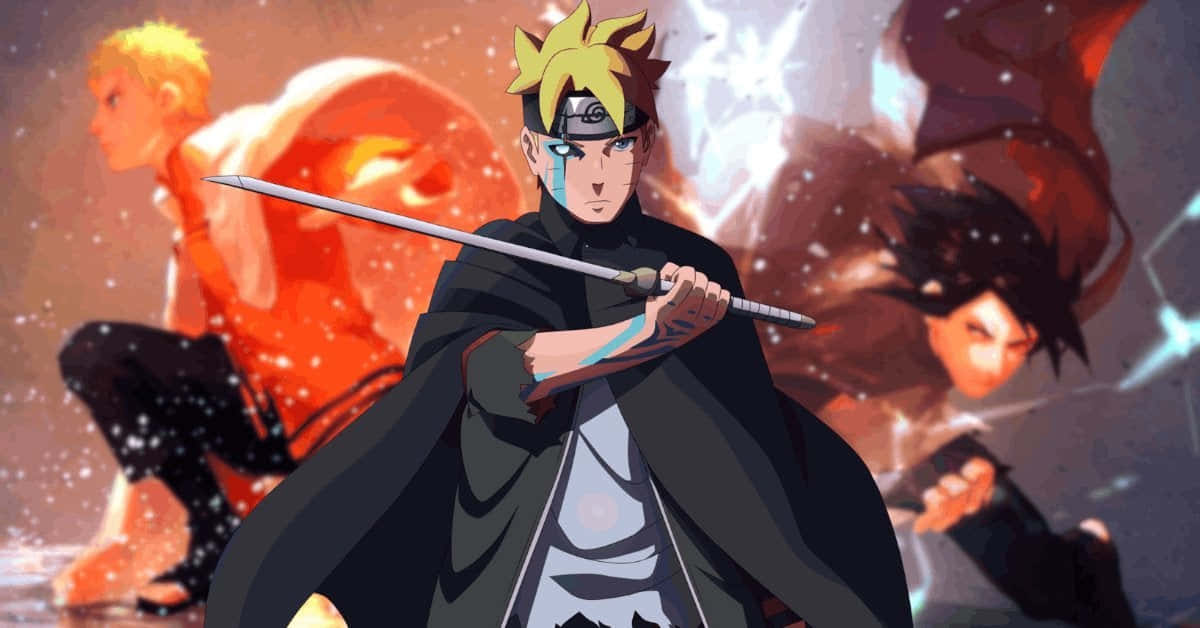 The Fearsome Adult Boruto Background