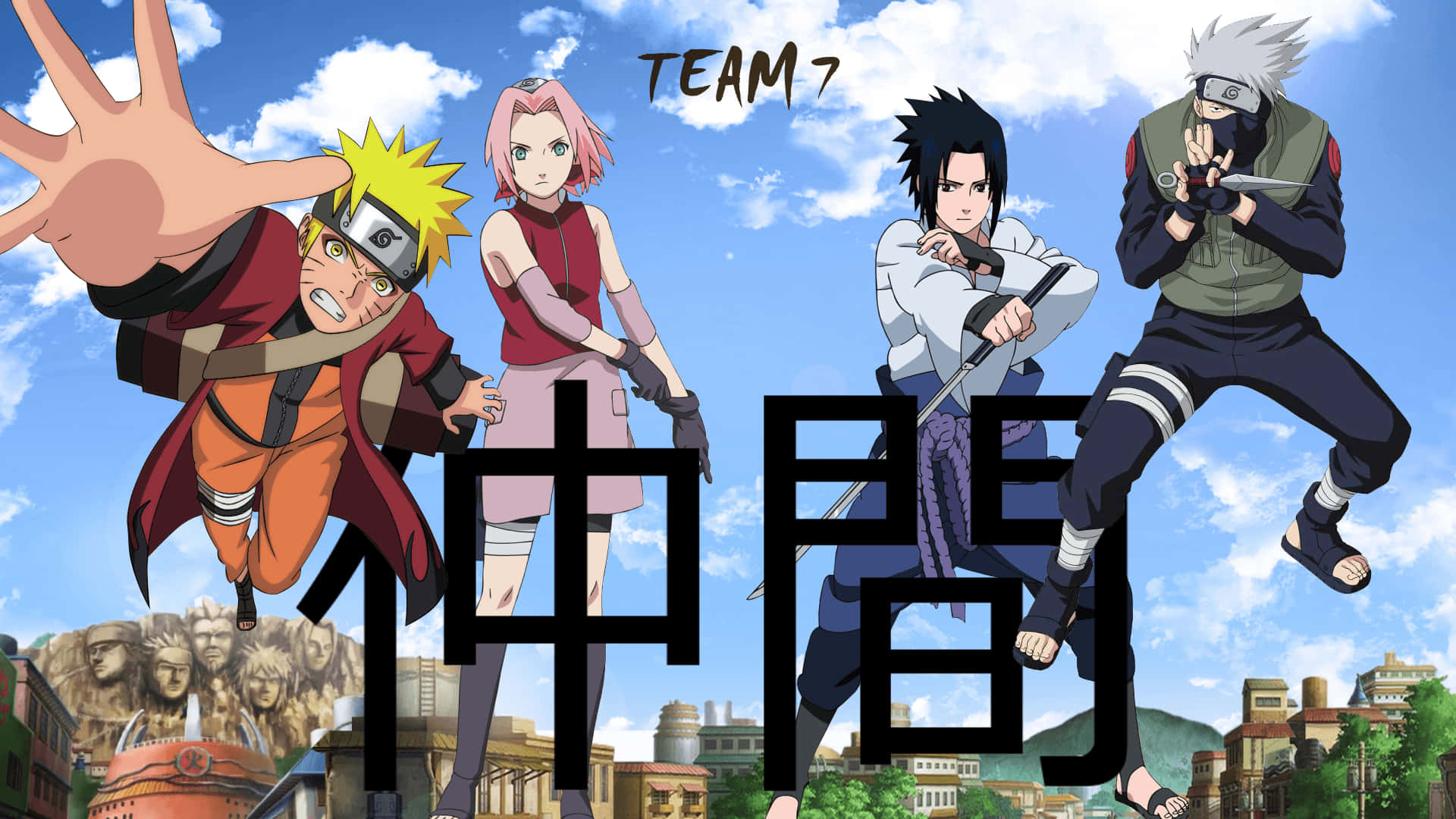 The Fierce Bond Of The Original #team7naruto! Background