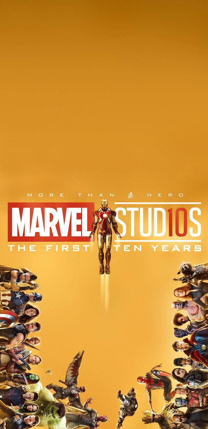 The First 10 Years Poster Marvel Phone Background