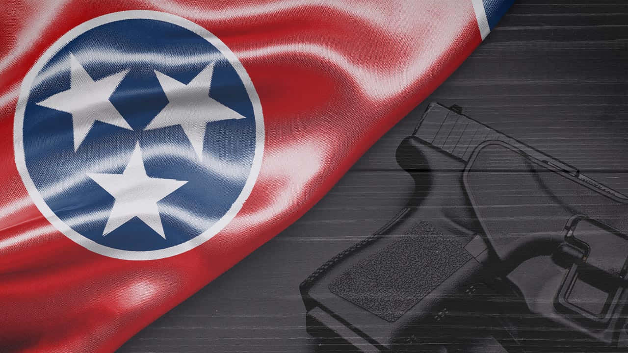 The Flag Of Tennessee Background