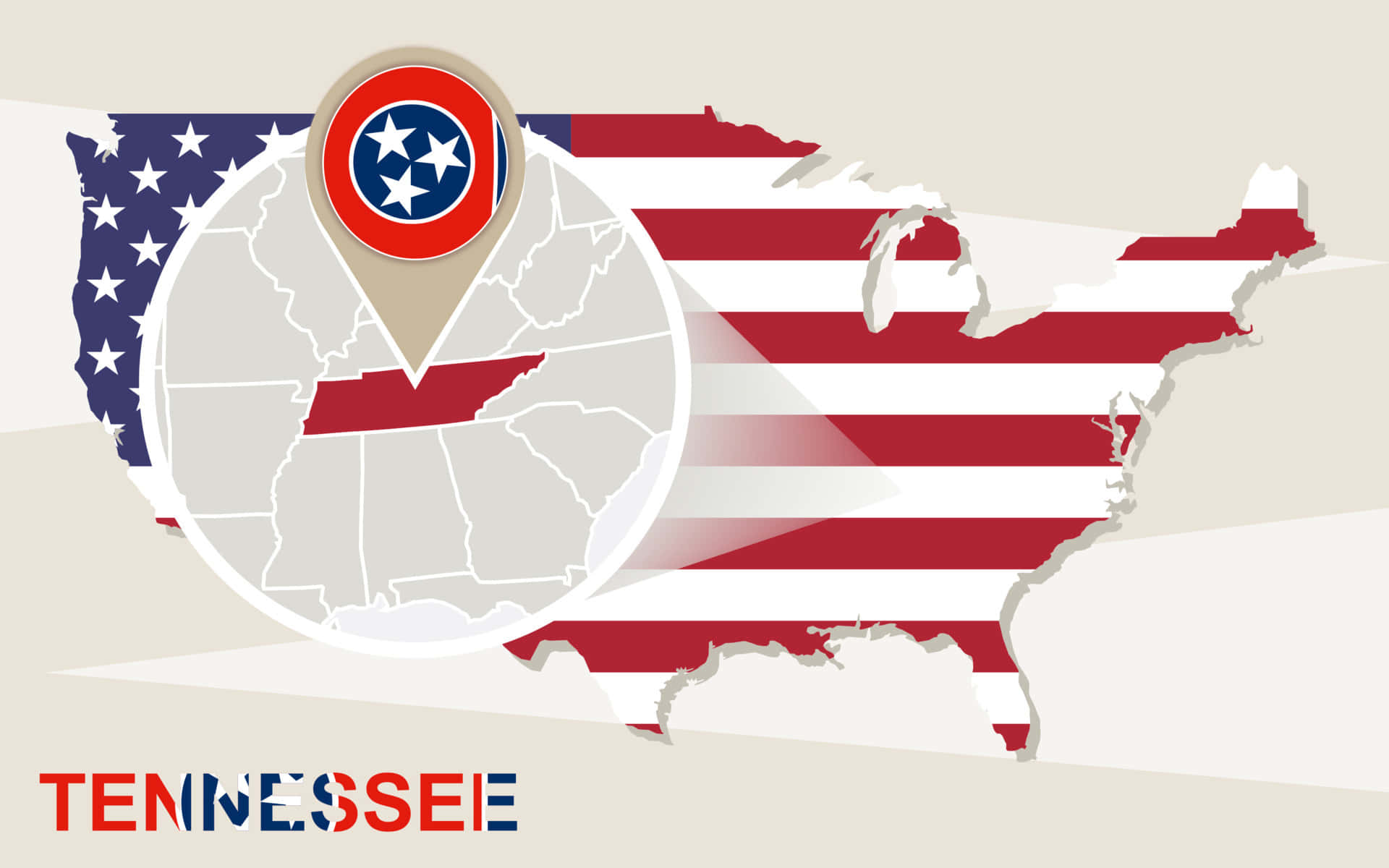 The Flag Of Tennessee