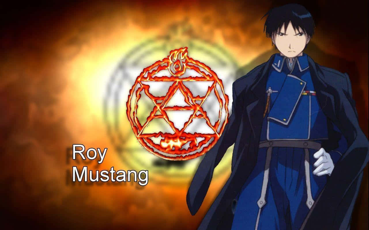 The Flame Alchemist, Roy Mustang In Action Background