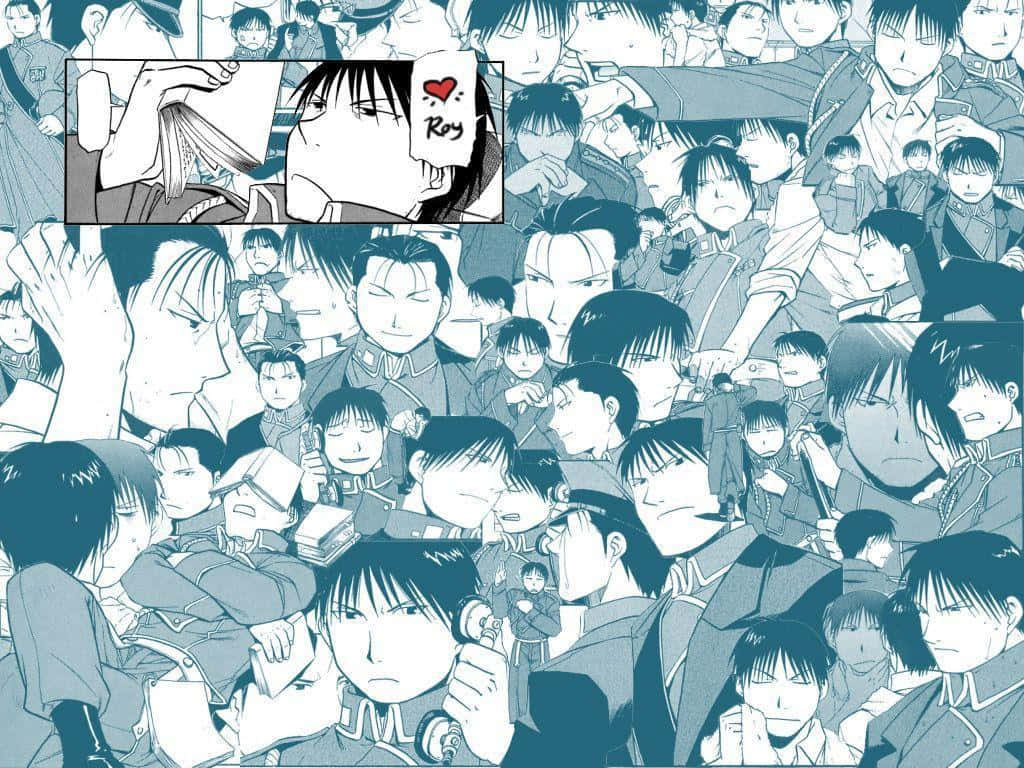 The Flame Alchemist - Roy Mustang Background