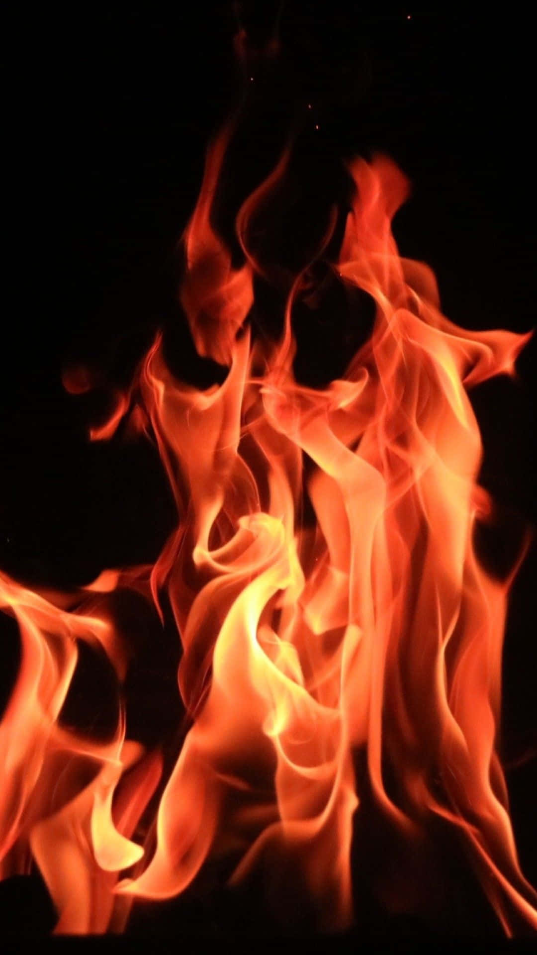 The Flames Of Cool Fire Background