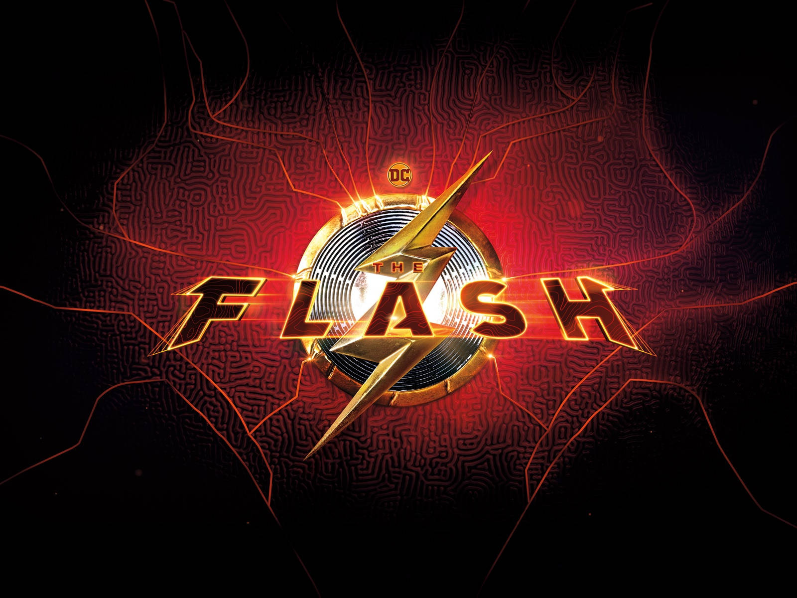 The Flash Dc Movie Logo Background