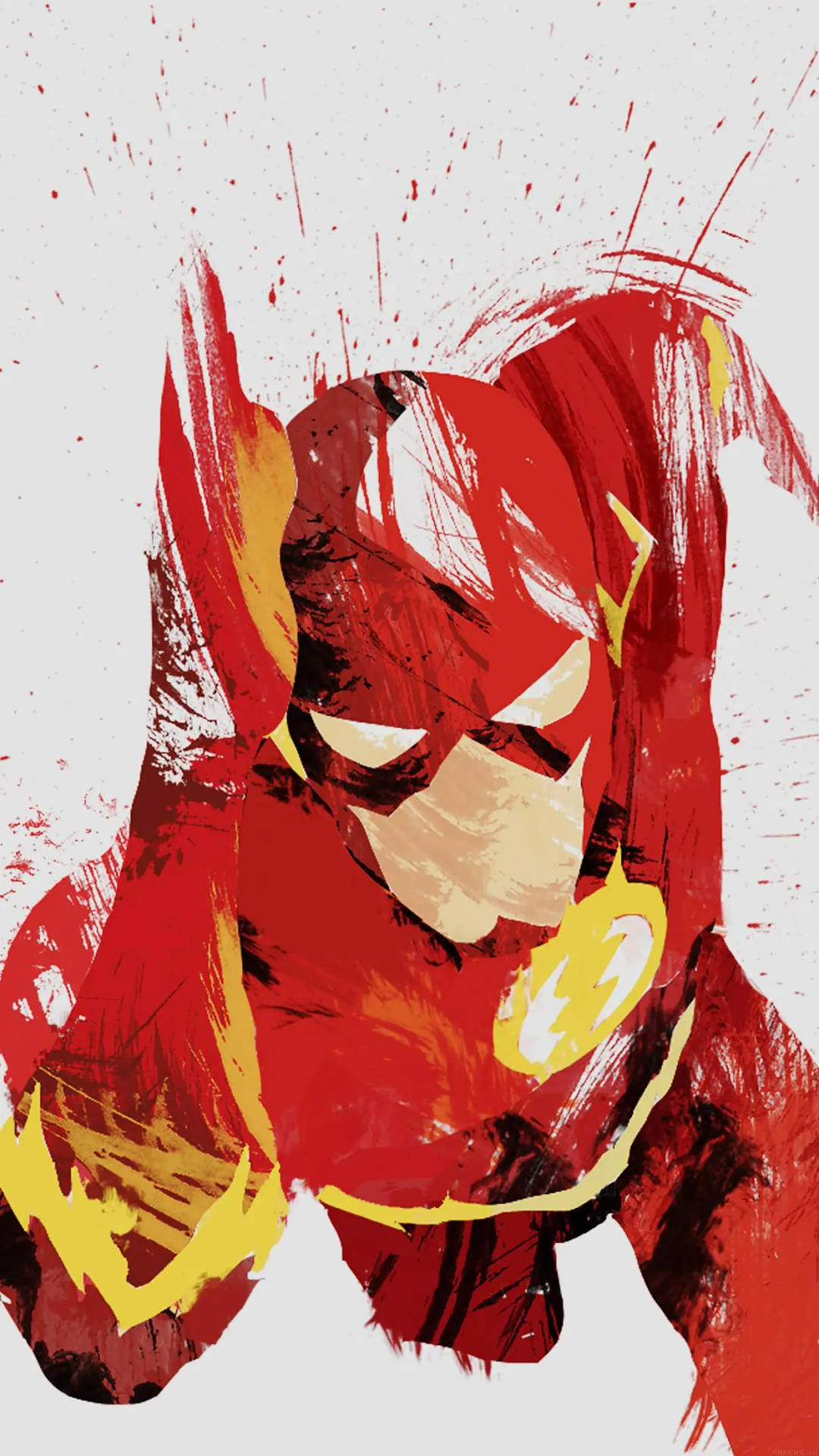 The Flash - Exhilarating Dc Superhero Artwork Background