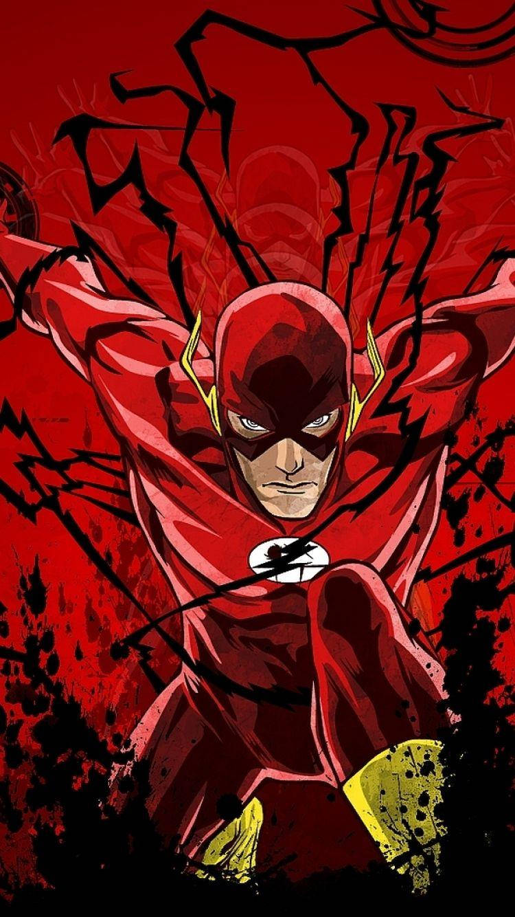 The Flash Iphone Comics Background