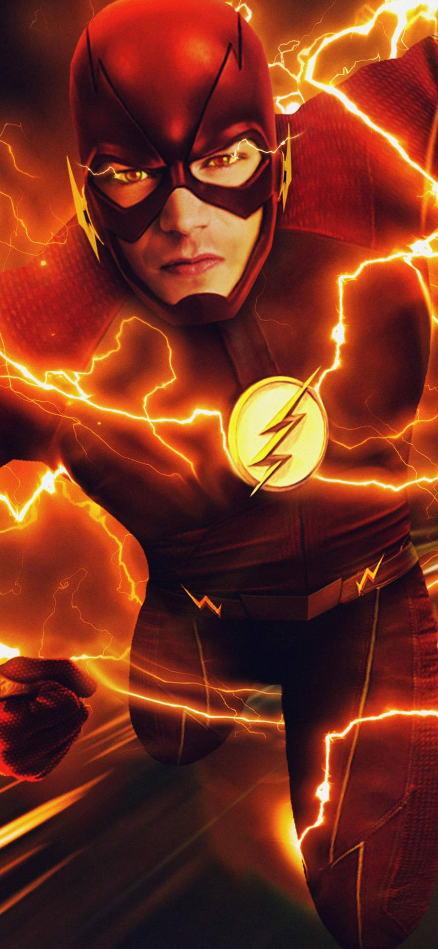 The Flash Iphone Energy Background